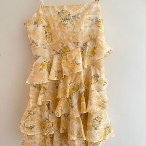 LoveShackFancy Imata silk mini dress size 00